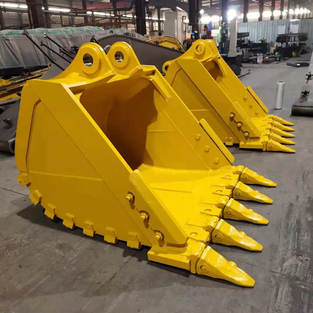 Bucket sizes for the excavator